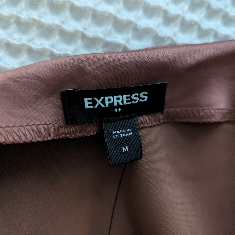Express Cowl Neck Midi Slip Dress - Picture 5 of 5